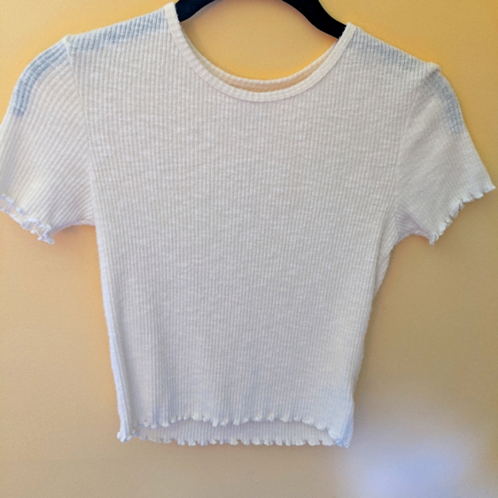 American Eagle ribbed crop size x-small